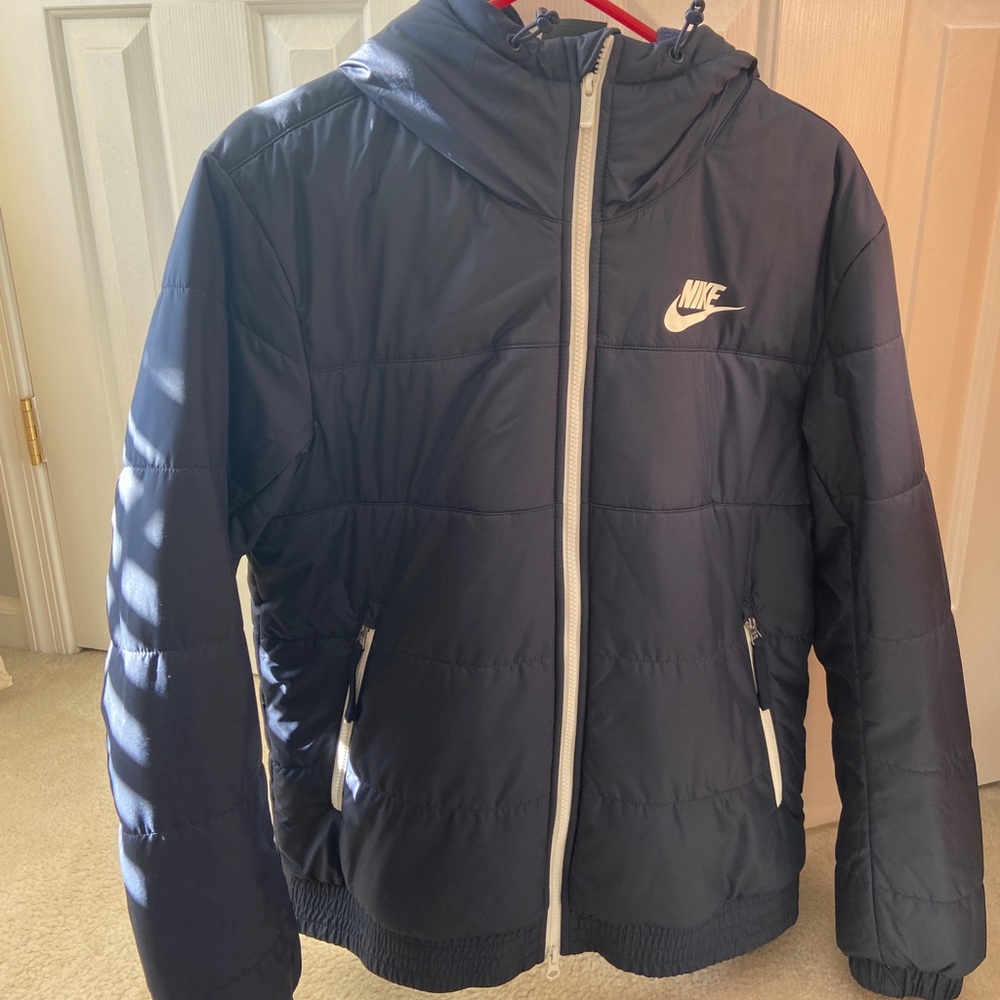 Navy Blue Men’s Nike Puffer Jacket
